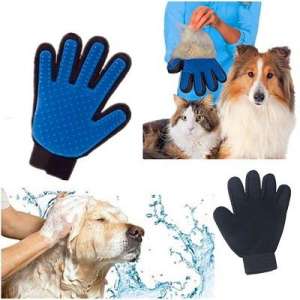 Перчатка True Touch (Перчатка вычесывает отмерший волос у кошек и собак) Антицарапки для собак