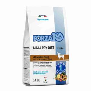 Форца10/Forza10 Diet корм для собак мелких пород Конина/Горошек 1,5кг для собак