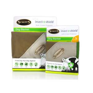 Подстилка для собак с пропиткой от насекомых Insect Shield, 110*72,5см Scruffs для собак