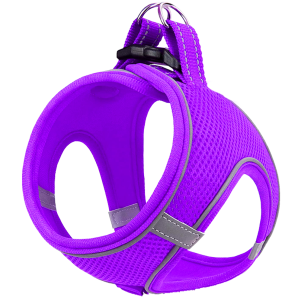 Шлейка-жилет для собак Favorite рМ анатомическая дышащая фиолетовая Уют
