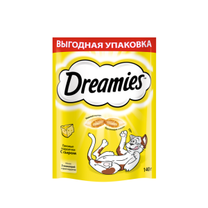 Дримс/Dreamies 140гр лакомство  для кошек с сыром*12
