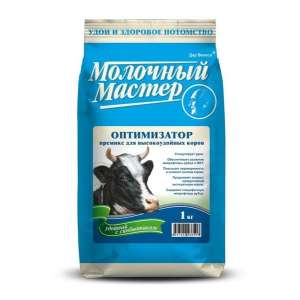 Молочный мастер для коров оптимизатор для рубцового пищеварения высокоудойных коров 1 кг*18 для с/х животных