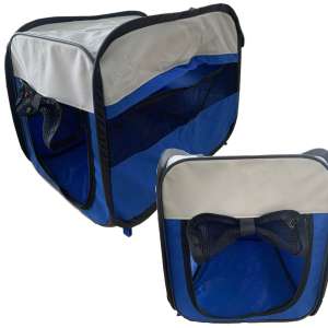 Палатка-переноска Xills р.S синяя 35*50*32см для собак