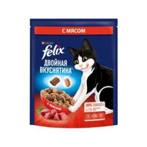 Феликс/Felix Doubli Delicious 200гр корм для кошек Мясо для кошек