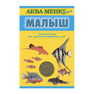 Аква-Меню Малыш корм для рыб хлопья 15гр*10 для рыб