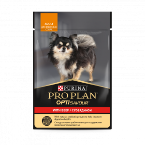 Про План/Pro Plan пауч 85гр корм для собак Говядина  для собак