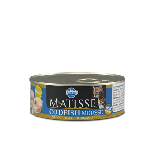 Фармина/Farmina конс. Matiess Mousse Codfish корм для кошек мусс с Треской 85гр