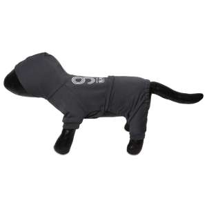 Спортивный костюм для собак р.XS, спинка 18см темно серый LION для собак