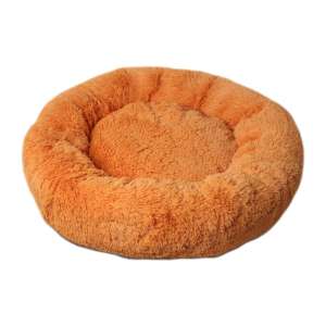 Лежанка Пончик Donut со съемным чехлом 60см оранжевый LM-110-OR-2 LION для собак