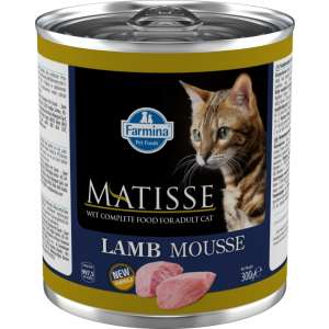 Фармина/Farmina конс. Matiess Mousse Lamb корм для кошек мусс с Ягнёнком 300гр 