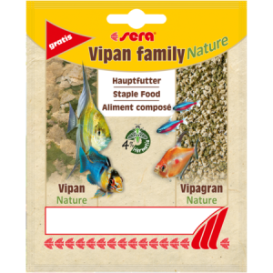 Sera Vipagran Nature корм для декоративных рыб хлопья 12гр для рыб
