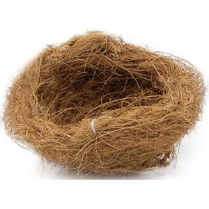 Игрушка для птиц Гнездо плетёное кокос 3шт 10см Beeztees