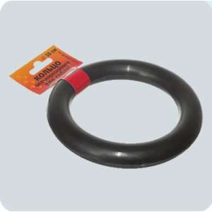 Игрушка для собак кольцо цельнорезиновое большое черное d160мм Зооник