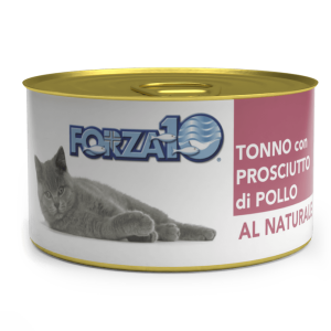 Форца10/Forza10 конс корм для кошек Тунец с куриной ветчиной 75гр для кошек