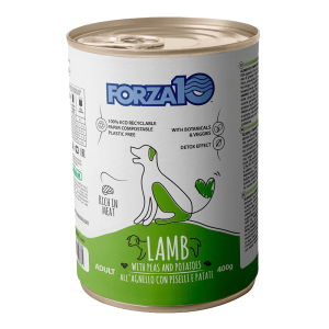 Форца10/Forza10 Maintenance конс корм для собак Ягненок с горохом и картофелем 400гр