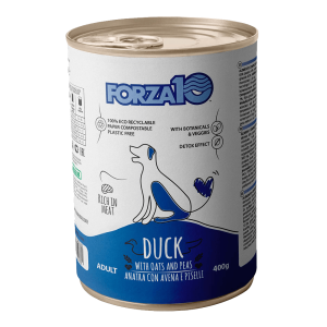 Форца10/Forza10 Maintenance конс корм для собак Утка с овсом и горохом 400гр