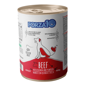 Форца10/Forza10 Maintenance конс корм для собак Говядина с киноа и тыквой 400гр