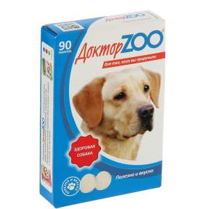 Доктор Зоо для собак Морские водоросли/Здоровый иимунитет 90 таб. *6 для собак