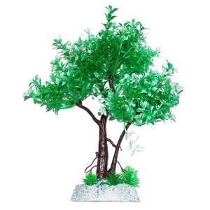 Растение аквариумное Дерево зелено-серебристое 22см Уют 