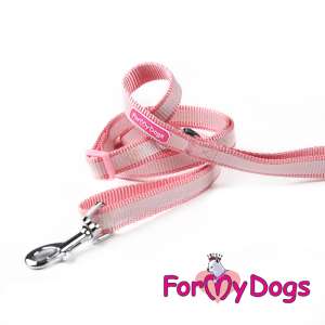 Поводок для собак рМ розовый 2*180см Formydogs