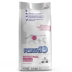 Форца10/Forza10 Intestinal корм для кошек с расстройствами ЖКТ Рыба 1,5кг