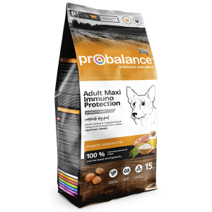 Пробаланс/Probalance Immuno корм для собак крупных пород 15кг