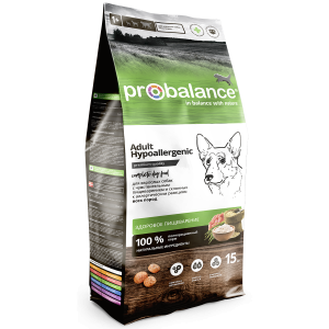 Пробаланс/Probalance Hypoallergenic корм для собак гипоаллергенный 15кг