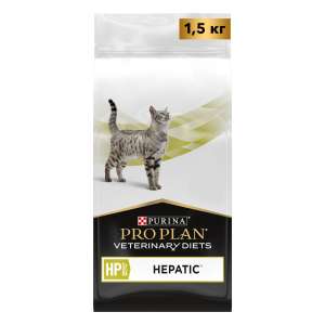 Пурина/Purina 1,5кг корм для кошек HP диета при заболевании печени