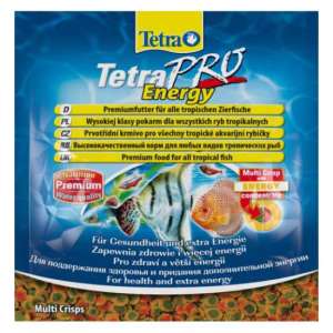 TetraPro Crisps Energy для рыб в чипсах, дополнительная энергия 12 гр для рыб