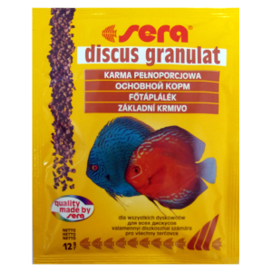 Sera Discus Granulat Nature корм для рыб дискусов гранулы 12гр
