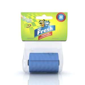 Пакеты Мистер Фреш/Mr.Fresh для уборки фекалий 20шт *64