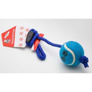 Игрушка для собак канатная с тенисным мячом 51см Т163 Алькор для собак