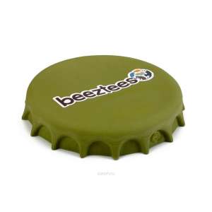 Игрушка для собак Фрисби-крышка от бутылки 24см зеленая Beeztees