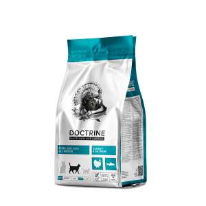 Доктрин/Doctrine Беззерновой корм для кошек кастрированных Индейка/Лосось 800гр