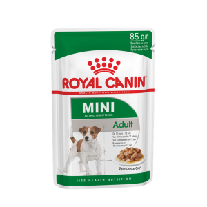 Роял Канин/Royal Canin пауч 85гр корм для собак Мини Эдалт соус*12 для собак