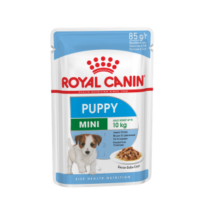 Роял Канин/Royal Canin пауч 85гр корм для собак Мини Паппи соус*12