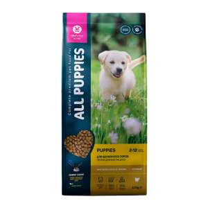 Олл Паппи/All Puppies корм для щенков Курица 2,2кг*5