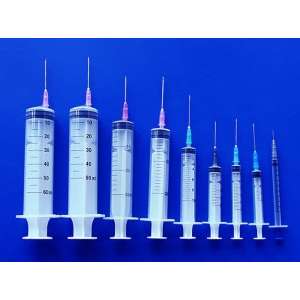 Шприц трехкомпонентный 2 мл *100 23G 0.6x32 мм
