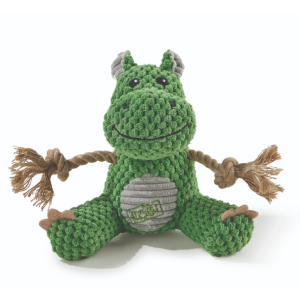 Игрушка мягкая для щенков TERRA TOTO бегемот 17см Mpets 