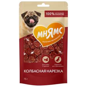 Мнямс для собак На каждый день Колбасная нарезка 75 г
