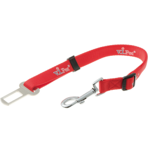 Ремень безопасности "V.I.Pet Авто20" 20мм (43-70см) красный