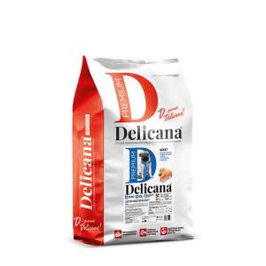 Деликана/Delicana корм для собак мелких пород Лосось с рисом 8кг*1 для собак