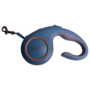 Рулетка для собак стропа рM длина 5м голубой/серый PR8805-4 M  LION