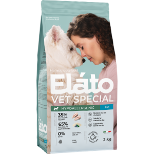 Элато/Elato Holistic Vet Special корм для собак всех пород с рыбой Гипоаллергенный 2кг