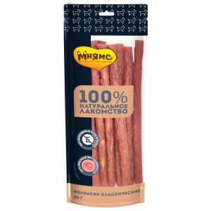 Мнямс для собак На каждый день Колбаски классические 80 г