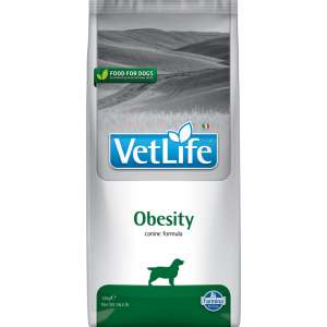 Фармина/Farmina Vet Life Dog Obesity корм для собак при ожирении, сахарном диабете 12кг для собак