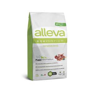 Аллева/Alleva Эквилибриум Сенситив Суперпремиум корм для щенков мелких и средних пород Ягненок 2кг
