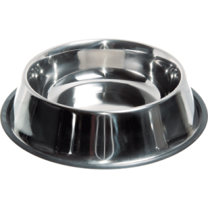 Миска металлическая №2 на резинке 0,25л Зооник для кошек