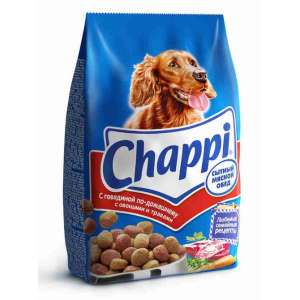 Чаппи/Chappi 2,5кг корм для собак Говядина по-домашнему *3