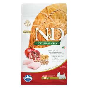 Фармина/Farmina N&D Анцестрал корм для собак мелких пород Курица с гранатом 800гр